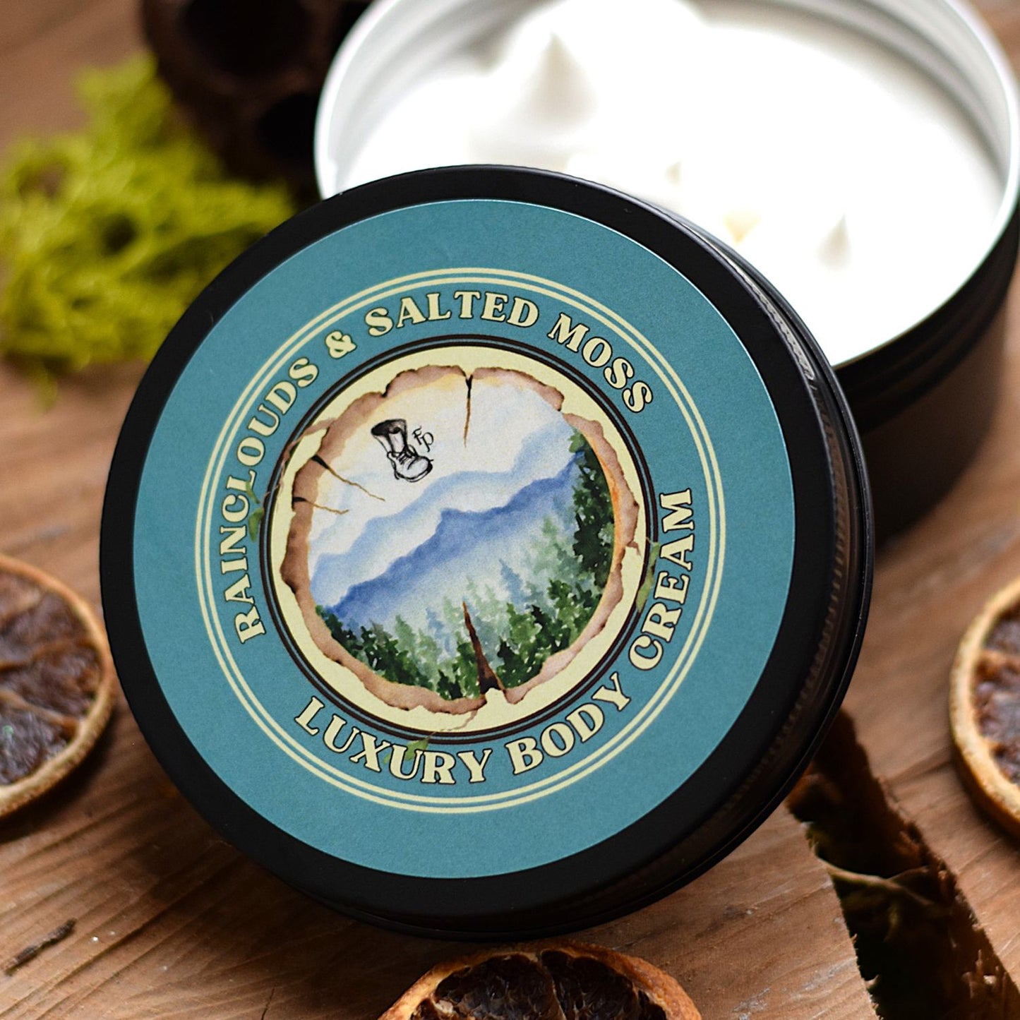 Rainclouds & Salted Moss Luxury Body Cream