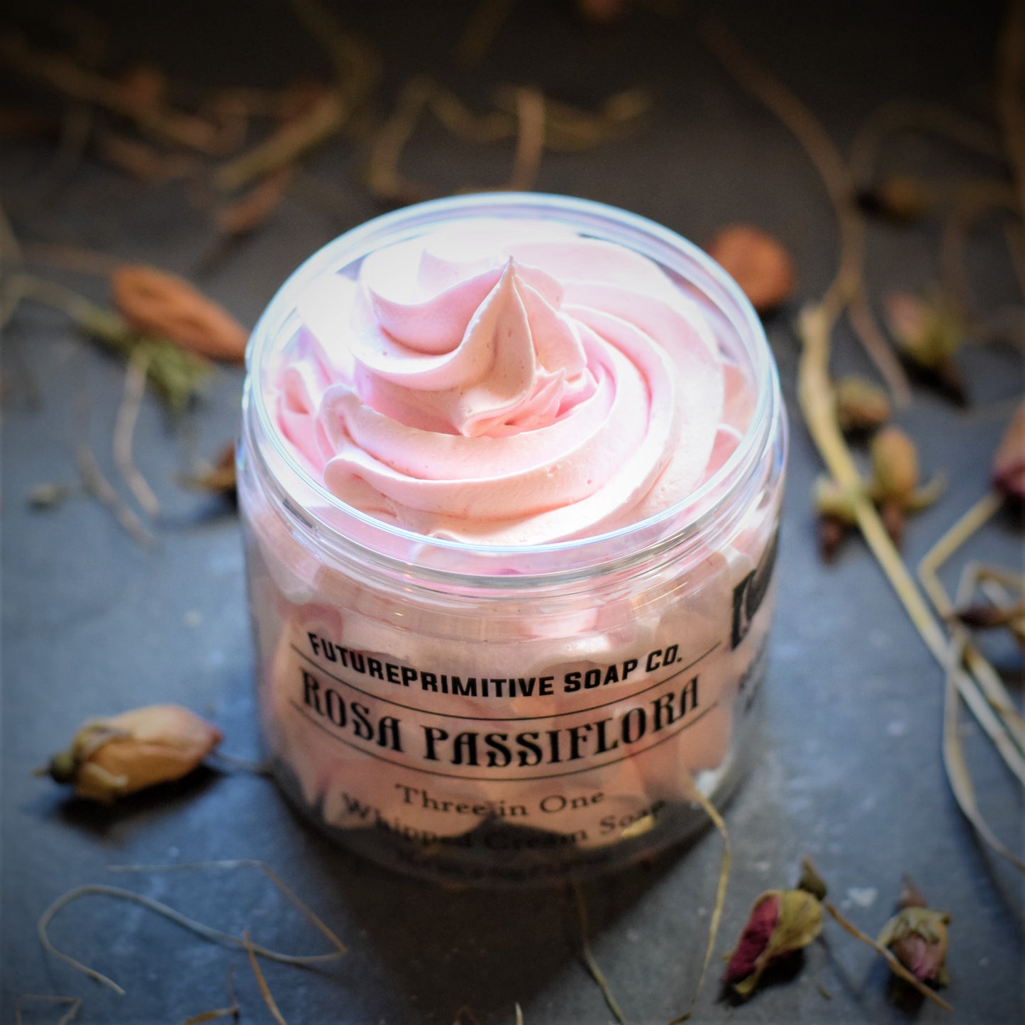 Rosa Passiflora Whipped Soap