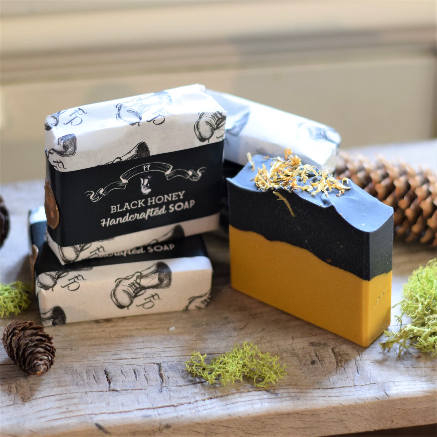 Black Honey Bar Soap