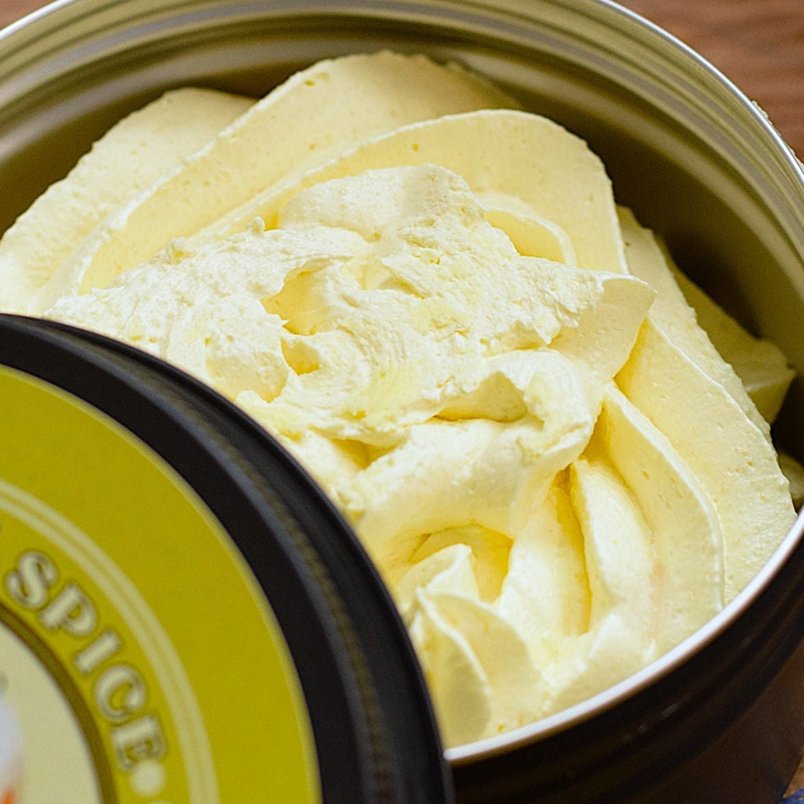 Glazed Lemon Spice Whipped Soap