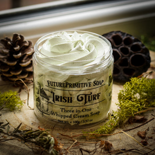 Irish Turf Whipped Soap