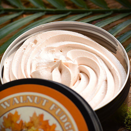 Maple Walnut Fudge Whipped Soap