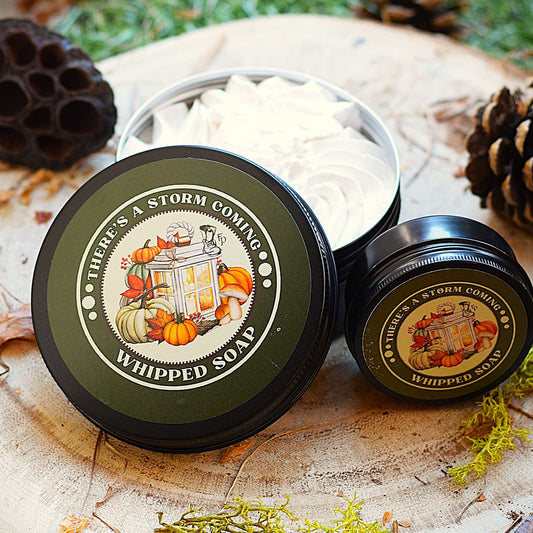 There's a Storm Coming Whipped Soap