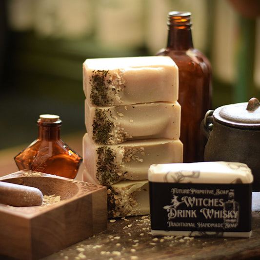 Witches Drink Whisky Handmade Soap