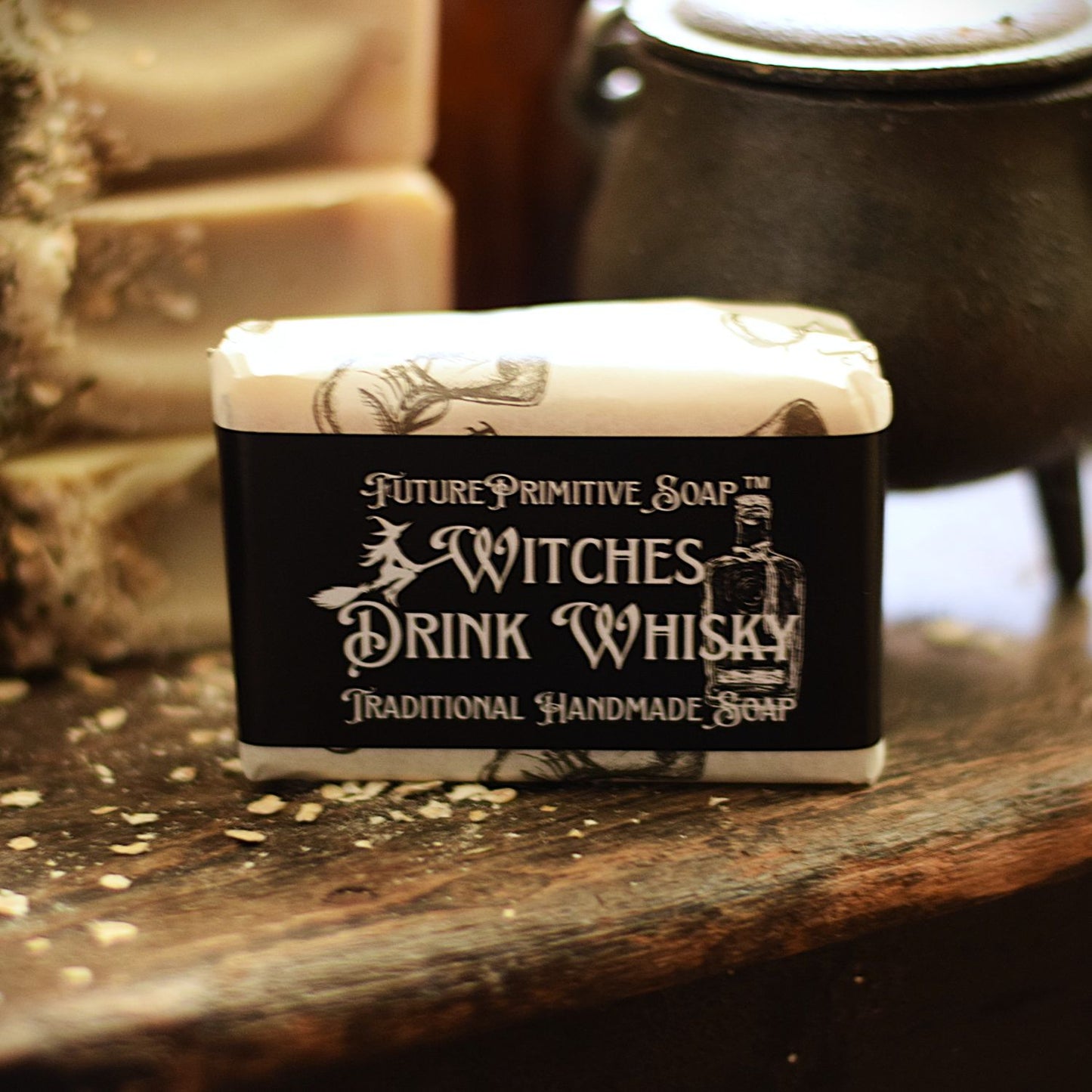 Witches Drink Whisky Handmade Soap