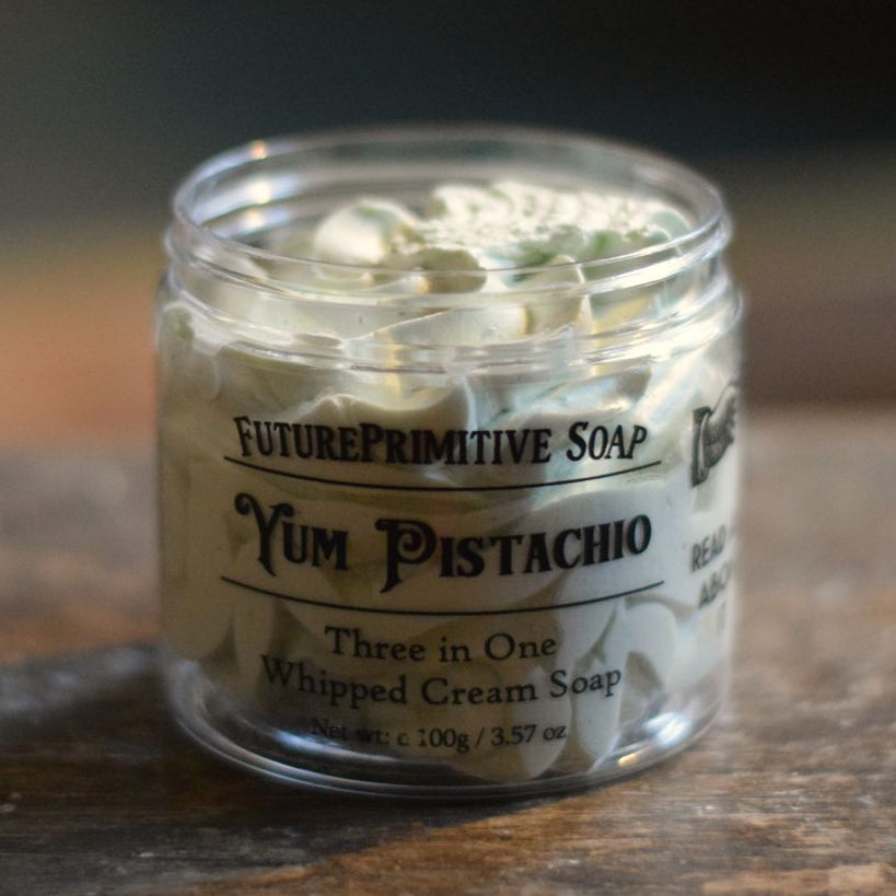 Yum Pistachio Whipped Soap