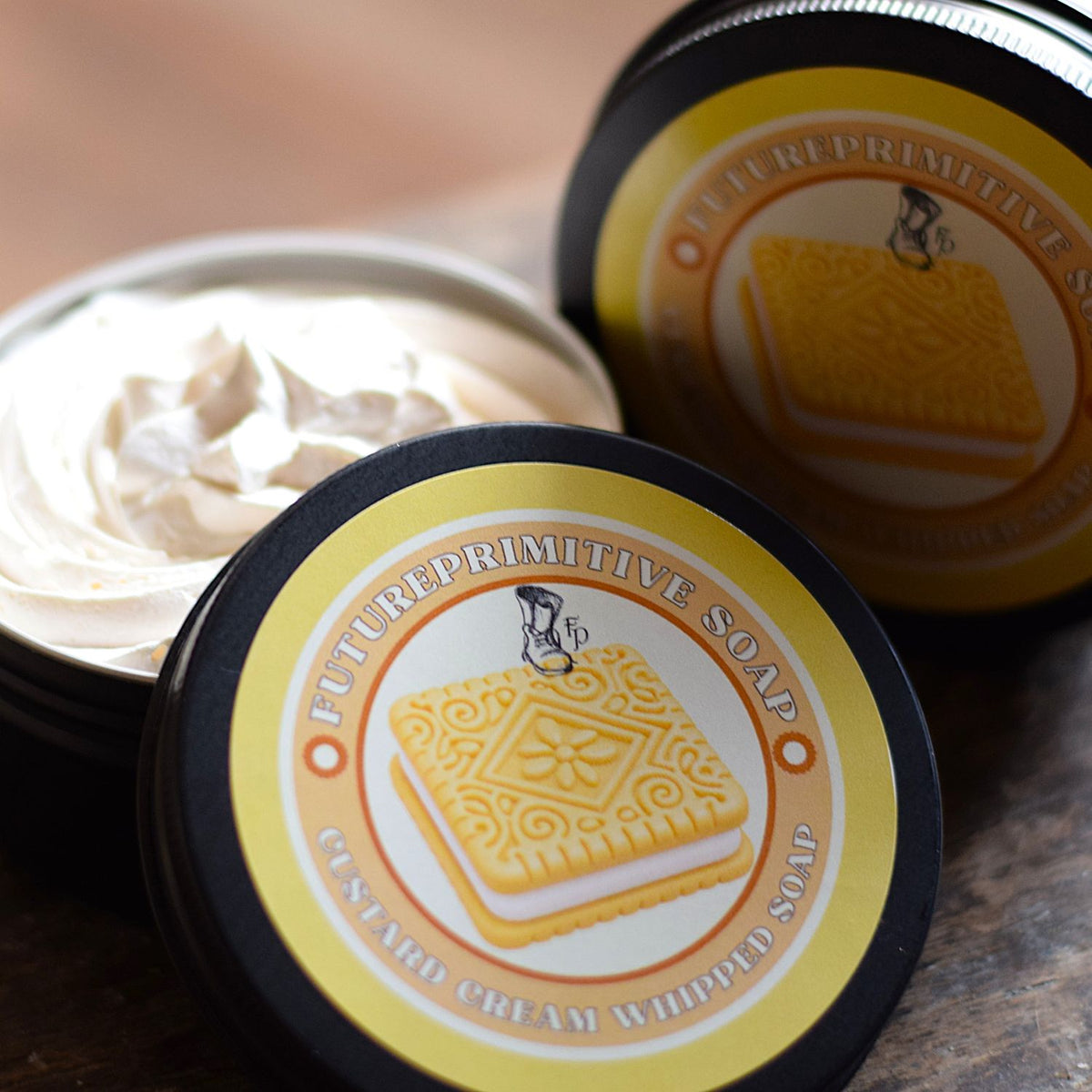 Custard Cream Whipped Soap